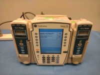 CAREFUSION ALARIS 8015 PC UNIT WITH QTY (2) CARDINAL HEALTH ALARIS 8100 SERIES INFUSION PUMP