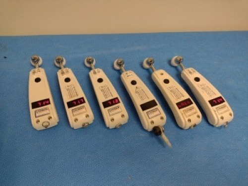EXERGEN TAT-5000 DIGITAL TEMPORAL SCANNER INFARED THERMOMETER, QTY. (6)