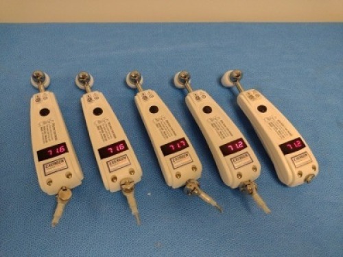 EXERGEN TAT-5000 DIGITAL TEMPORAL SCANNER INFARED THERMOMETER, QTY. (5)