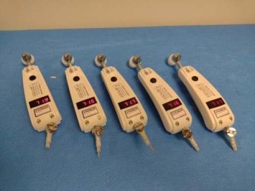 EXERGEN TAT-5000 DIGITAL TEMPORAL SCANNER INFARED THERMOMETER, QTY. (5)