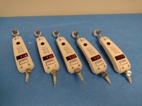 EXERGEN TAT-5000 DIGITAL TEMPORAL SCANNER INFARED THERMOMETER, QTY. (5)