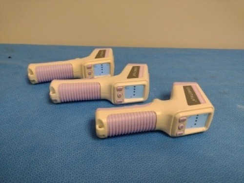 SHENZHEN DONGDIXIN TH5001N DIGITAL NON-CONTROL FOREHEAD THERMOMETER, QTY. (3)