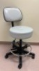 AIR LIFT HAND OPERATED PHYSICIAN STOOL