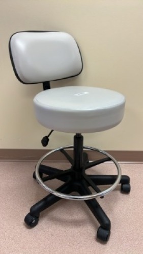 AIR LIFT HAND OPERATED PHYSICIAN STOOL