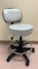 AIR LIFT HAND OPERATED PHYSICIAN STOOL