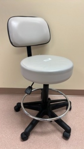 AIR LIFT HAND OPERATED PHYSICIAN STOOL
