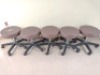 MIDMARK RITTER M/N 195-001-209 AIR LIFT EXAM STOOL, QTY. (5)