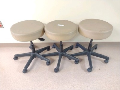 NEMSCHOFF FX9602 PHYSICIAN STOOL, QTY. (3)