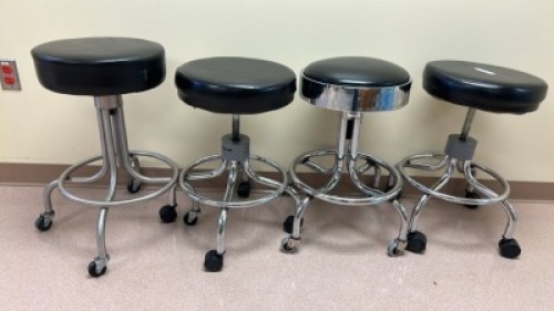 PHYSICIAN STOOL, QTY. (4)