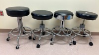 PHYSICIAN STOOL, QTY. (4)