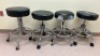 PHYSICIAN STOOL, QTY. (4)