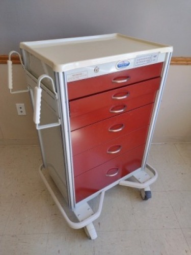 ARMSTRONG MEDICAL A-SMART CART SYSTEM WITH SECURITY KEYPAD (TWBROWN)