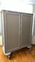 HERMAN MILLER P/N CT272.104 DOUBLE DOOR SUPPLY CART