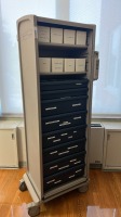 HERMAN MILLER ROLL-TOP DOOR SUPPLY CART