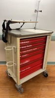 MILCARE GENERAL MEDICAL CART WITH TRAY