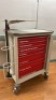 MILCARE GENERAL MEDICAL CART WITH TRAY