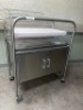 STAINLESS STEEL DOUBLE DOOR BASSINET