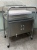 STAINLESS STEEL DOUBLE DOOR BASSINET