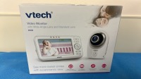 VTECH VM351 VIDEO MONITOR WITH WIDE-ANGLE LENS AND STARDARD LENS (NEW IN BOX)