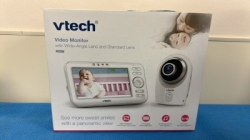VTECH VM351 VIDEO MONITOR WITH WIDE-ANGLE LENS AND STARDARD LENS (NEW IN BOX)