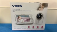 VTECH VM351 VIDEO MONITOR WITH WIDE-ANGLE LENS AND STARDARD LENS (NEW IN BOX)