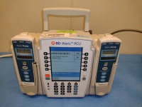 CAREFUSION BD ALARIS 8015 CPU UNIT WITH QTY (2) CARDINAL HEALTH ALARIS 8100 SERIES INFUSION PUMP