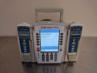 CAREFUSION BD ALARIS 8015 CPU UNIT WITH QTY (2) CARDINAL HEALTH ALARIS 8100 SERIES INFUSION PUMP