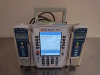 CAREFUSION BD ALARIS 8015 CPU UNIT WITH QTY (2) CARDINAL HEALTH ALARIS 8100 SERIES INFUSION PUMP