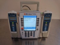 CAREFUSION BD ALARIS 8015 CPU UNIT WITH QTY (2) CARDINAL HEALTH ALARIS 8100 SERIES INFUSION PUMP