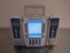 CAREFUSION BD ALARIS 8015 CPU UNIT WITH QTY (2) CARDINAL HEALTH ALARIS 8100 SERIES INFUSION PUMP