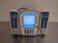 CAREFUSION ALARIS 8015 PC UNIT WITH QTY (2) CARDINAL HEALTH ALARIS 8100 SERIES INFUSION PUMP