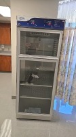 MAC MEDICAL DWC243074T-G-4B DUAL COMPARTMENT, DOUBLE GLASS DOOR WARMING CABINET