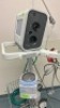PHILIPS RESPIRONICS TRILOGY EV300 VENTILATOR ON ROLLING STAND WITH FISHER & PAYKEL MR850JHU RESPIRATORY HUMIDIFIER - 6