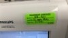 PHILIPS RESPIRONICS TRILOGY EV300 VENTILATOR ON ROLLING STAND WITH FISHER & PAYKEL MR850JHU RESPIRATORY HUMIDIFIER - 8
