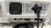 PHILIPS RESPIRONICS V60 VENTILATOR WITH DIGITAL AUTO-TRAK SENSITIVITY ON CART WITH FISHER & PAYKEL MR850JHU RESPIRATORY HUMIDIFIER - 5