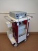 BARRX MEDICAL HALO FLEX REF 1190A-115A ENERGY GENERATOR WITH REF FLEXCC-020A OUTPUT CABLE, FOOTSWITCH ON CART - 3