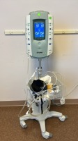 STRYKER SMARTPUMP REF 5920-011-000 DUAL CHANNEL TOURNIQUET SYSTEM ON REF 5920-013-000 SMARTPUMP ROLLING STAND