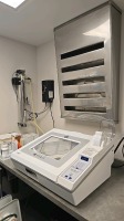 STERIS SYSTEM 1E SCOPE STERILIZATION SYSTEM WITH VIQUA PRO20 CONTROLLER, AQUAFINE STERI UV5 A1579 ULTRAVIOLET DISINFECTION UNIT, SCOPE STERILIZATION CASES, MOBILE STAINLESS STEEL CART, PREFILTER REPLACEMENT CARTRIDGES (DEINSTALL REQUIRED)