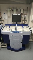 MEDIVATORS ADVANTAGE PLUS SINGLE USE DISINFECTANT ENDOSCOPIC REPROCESSING SYSTEM WITH JUN-AIR COMPRESSOR, APC UPS SYSTEM, EPSON M188D TM-U220D PRINTER (COI/ DEINSTALL REQUIRED)