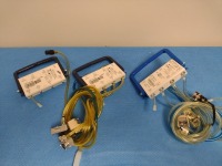 MEDIVATORS P/N 2-8-611 HOOK-UP CONNECTOR ASSEMBLY, QTY. (3)
