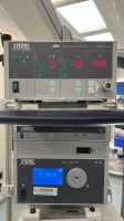 KARL STORZ ARTHROSCOPY SYSTEM TO INCLUDE: 264320 20 SCB THERMOFLATOR, TC 201 IMAGE 1 S CONNECT II CAMERAL PROCESSOR, TC 300 IMAGE 1 S H3-LINK, TL 300 POWER LED 300 LIGHT SOURCE, 202055 20 AIDA HD CONNECT, OR 1 ESSENTIAL NEO MLS SYSTEM, SCALE OR VIDEO SCAL
