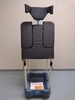 BERCHTOLD SCHUREMED D850 BEACH CHAIR WITH A-90100 BEACH CHAIR CART