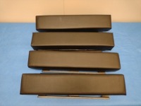 BERCHTOLD OZ-750-1275 SURGICAL TABLE ARM WIDTH EXTENDER WITH PAD, QTY. (4)