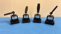 BERCHTOLD OZ-750-0775 TABLE CLAMP FOR ARM POSITIONER, QTY. (4)