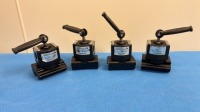 BERCHTOLD OZ-750-0775 TABLE CLAMP FOR ARM POSITIONER, QTY. (4)