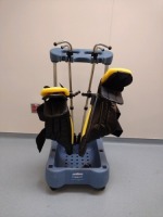 ALLEN YELLOWFINS LEG HOLDER LIFT-ASSIST STIRRUPS ON A-300015 STIRRUP CART