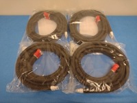 COOLSHIRT SYSTEMS 8' WATER HOSE WITH NON-DRIP FITTINGS, QTY. (4) NEW IN PACKAGE