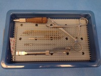 PODIATRY INSTRUMENT TRAY