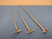 KARL STORZ LOT OF 3 ESOPHAGOSCOPY 12060H, 12060E, 12060F