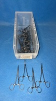 LOT OF 5 3/4 STRAIGHT KELLYS FORCEPS